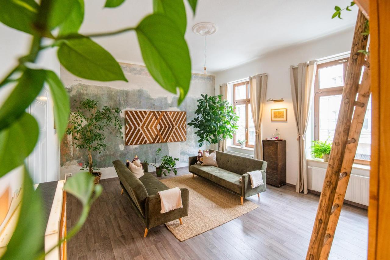 Theleaf - Design Apartment & Cafe Leipzig Ngoại thất bức ảnh