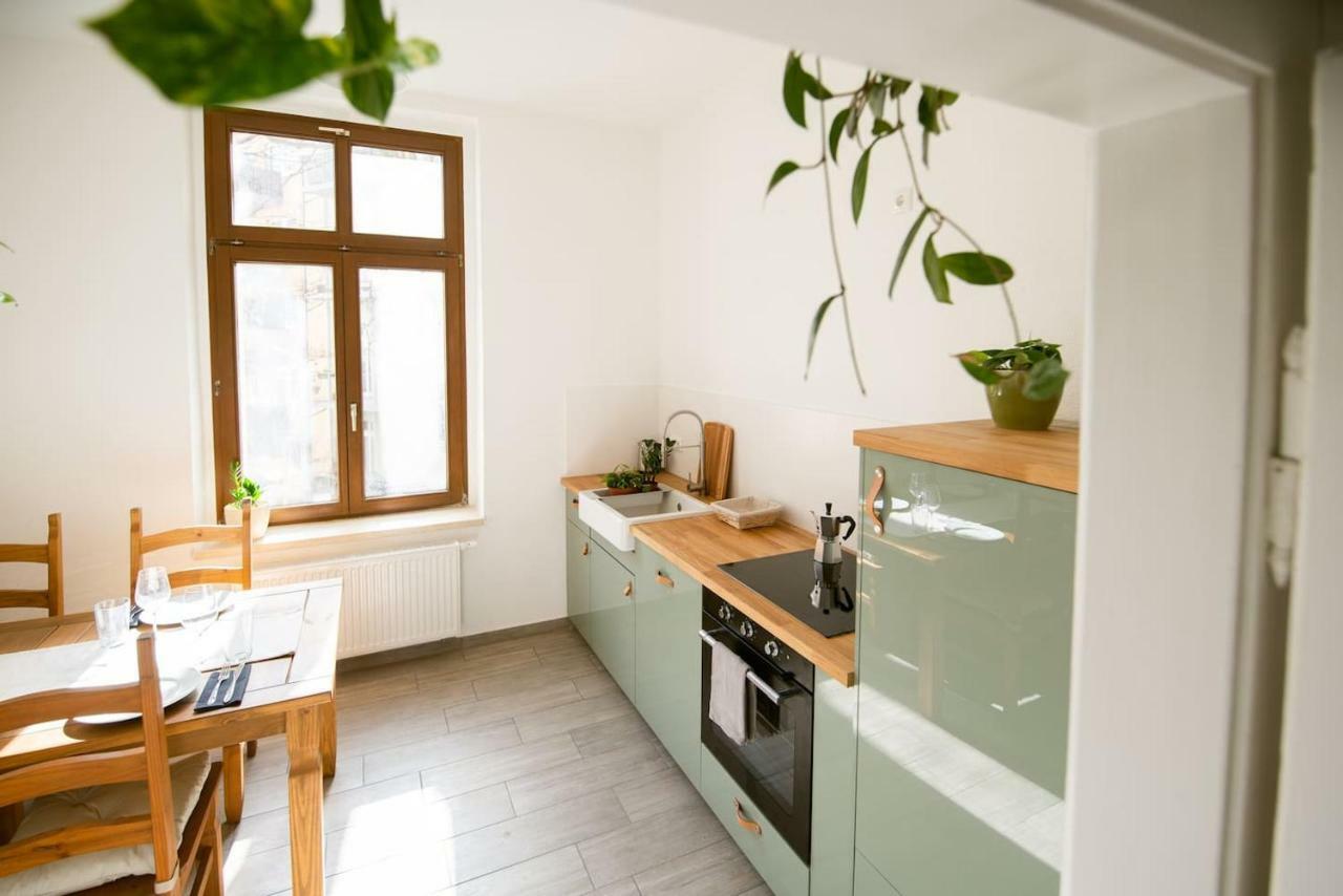 Theleaf - Design Apartment & Cafe Leipzig Ngoại thất bức ảnh